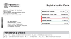 Qld Vehicle Registration